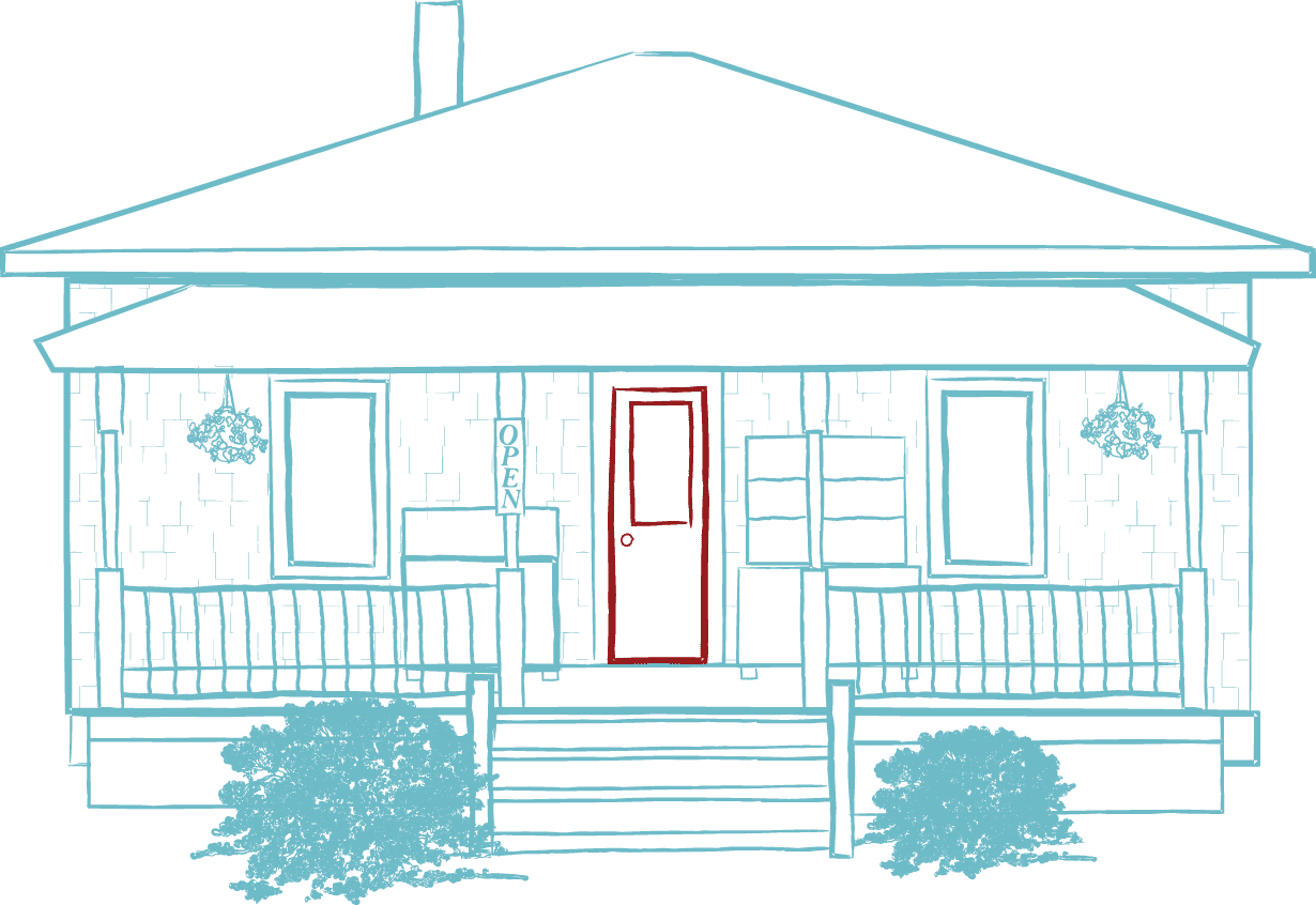 drawing of books to be red store